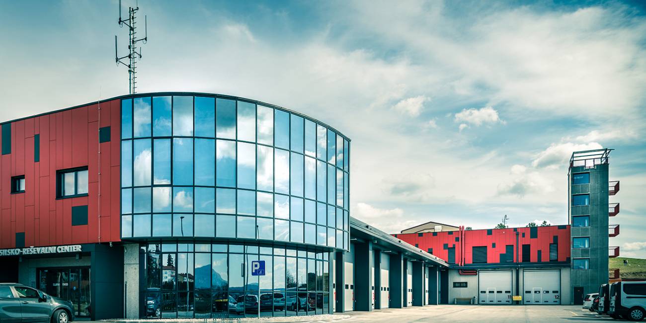 Construction of the Postojna Fire Rescue Center