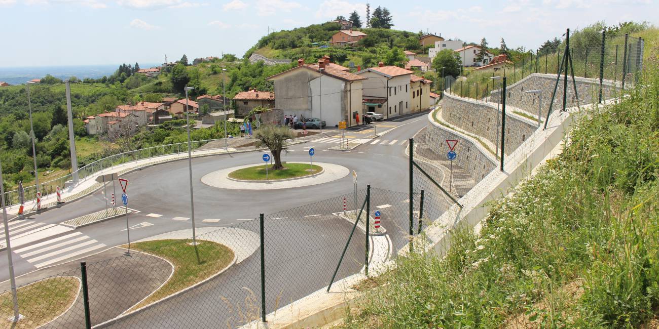 Construction of a roundabout in Gonjače and reconstruction of the road