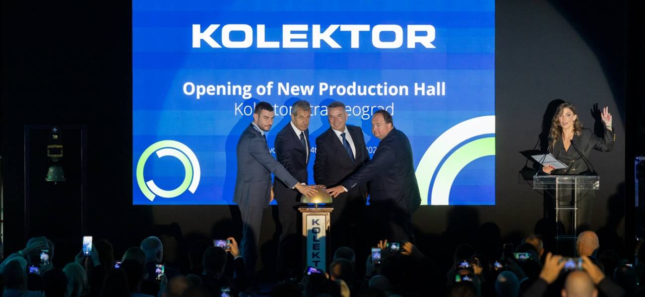Kolektor Etra Beograd Pursues Ambitious Development Plans with New Production Hall