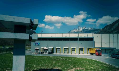 New building with high-rack warehouse TKK in Srpenica