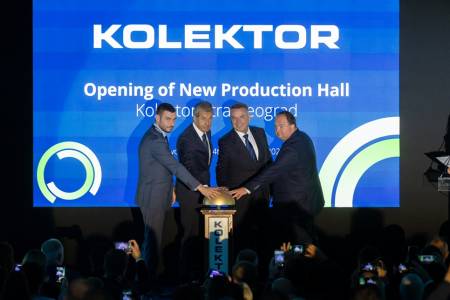 Kolektor Etra Beograd Pursues Ambitious Development Plans with New Production Hall